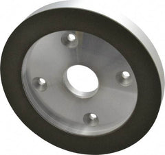 Made in USA - 6" Diam, 1-1/4" Hole Size, 3/4" Overall Thickness, 150 Grit, Type 6 Tool & Cutter Grinding Wheel - Very Fine Grade, Diamond - Apex Tool & Supply