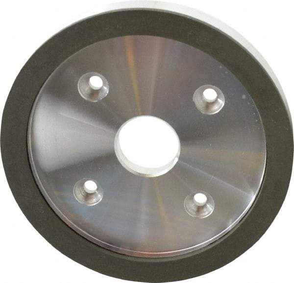 Made in USA - 6" Diam, 1-1/4" Hole Size, 3/4" Overall Thickness, 150 Grit, Type 6 Tool & Cutter Grinding Wheel - Very Fine Grade, Diamond - Apex Tool & Supply