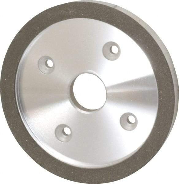 Made in USA - 6" Diam, 1-1/4" Hole Size, 3/4" Overall Thickness, 100 Grit, Type 6 Tool & Cutter Grinding Wheel - Fine Grade, Diamond - Apex Tool & Supply