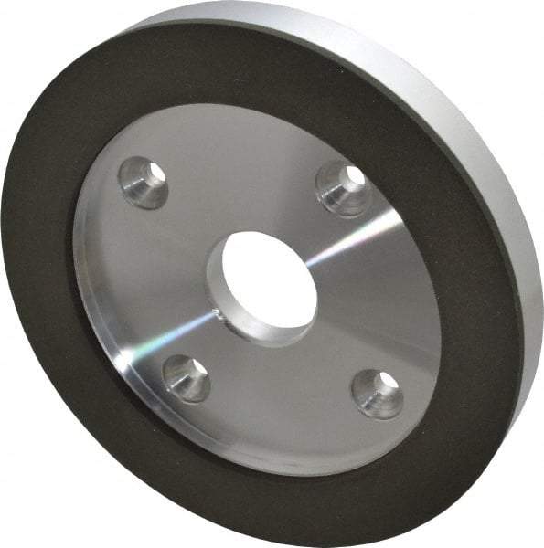 Made in USA - 6" Diam, 1-1/4" Hole Size, 3/4" Overall Thickness, 150 Grit, Type 6 Tool & Cutter Grinding Wheel - Very Fine Grade, Diamond - Apex Tool & Supply
