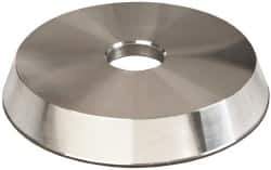 Made in USA - 6" Diam, 1-1/4" Hole Size, 1" Overall Thickness, 150 Grit, Type 12 Tool & Cutter Grinding Wheel - Very Fine Grade, Diamond - Apex Tool & Supply