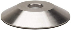 Made in USA - 6" Diam, 1-1/4" Hole Size, 1" Overall Thickness, 150 Grit, Type 12 Tool & Cutter Grinding Wheel - Very Fine Grade, Diamond - Apex Tool & Supply
