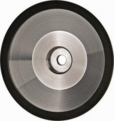 Made in USA - 6" Diam, 1-1/4" Hole Size, 1" Overall Thickness, 150 Grit, Type 12 Tool & Cutter Grinding Wheel - Very Fine Grade, Diamond - Apex Tool & Supply
