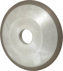 Made in USA - 6" Diam, 1-1/4" Hole Size, 3/4" Overall Thickness, 150 Grit, Type 12 Tool & Cutter Grinding Wheel - Very Fine Grade, Diamond - Apex Tool & Supply