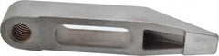 Mitee-Bite - 5/8-11 Stud, Stainless Steel, Plain Strap Clamp - 1-1/2" Travel, 6" OAL x 1.2" Wide x 0.8594" High, Tapered Nose - Apex Tool & Supply