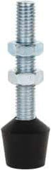 De-Sta-Co - 1/2-13 Carbon Steel Cap Tip Clamp Spindle Assembly - 69.34mm Thread Length, 98.3mm OAL, Flat Tip Cap, 1.18" Tip Surface Diam, Use with Toggle Clamps - Apex Tool & Supply