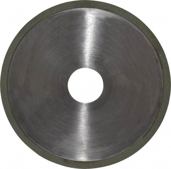 Made in USA - 6" Diam x 1-1/4" Hole, 100 Grit Surface Grinding Wheel - Coarse Grade - Apex Tool & Supply