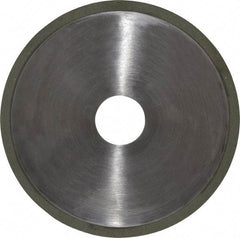 Made in USA - 6" Diam x 1-1/4" Hole, 100 Grit Surface Grinding Wheel - Coarse Grade - Apex Tool & Supply