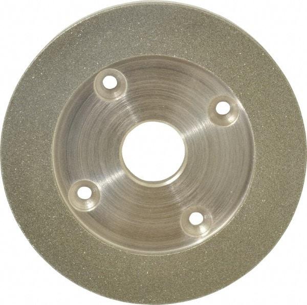 Made in USA - 6" Diam, 1-1/4" Hole Size, 3/4" Overall Thickness, 100 Grit, Tool & Cutter Grinding Wheel - Coarse Grade, Diamond - Apex Tool & Supply