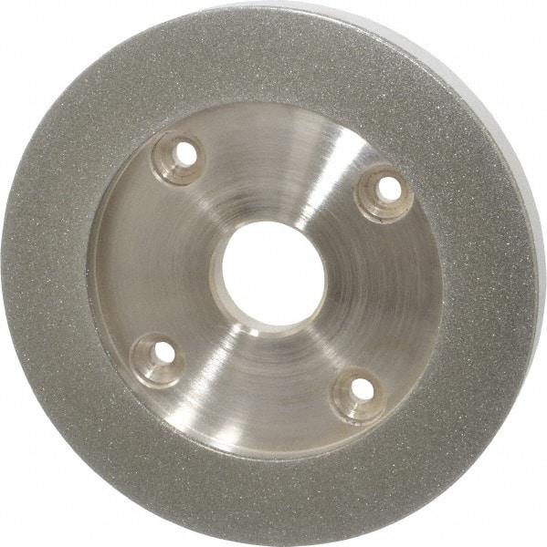 Made in USA - 6" Diam, 1-1/4" Hole Size, 3/4" Overall Thickness, 150 Grit, Tool & Cutter Grinding Wheel - Medium Grade, Diamond - Apex Tool & Supply