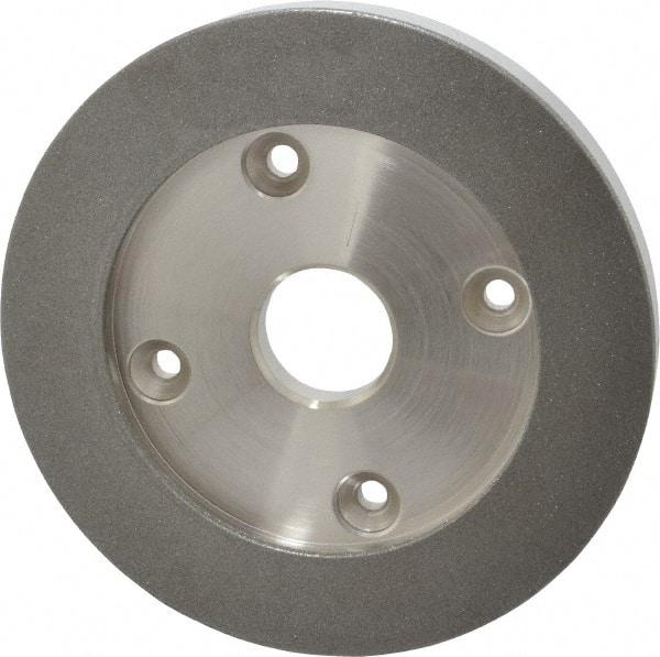 Made in USA - 6" Diam, 1-1/4" Hole Size, 3/4" Overall Thickness, 220 Grit, Tool & Cutter Grinding Wheel - Fine Grade, Diamond - Apex Tool & Supply