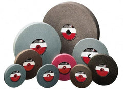 Camel Grinding Wheels - 24/30 Grit Aluminum Oxide Bench & Pedestal Grinding Wheel - 14" Diam x 1-1/2" Hole x 3" Thick, 1773 Max RPM, Q Hardness, Coarse Grade , Vitrified Bond - Apex Tool & Supply