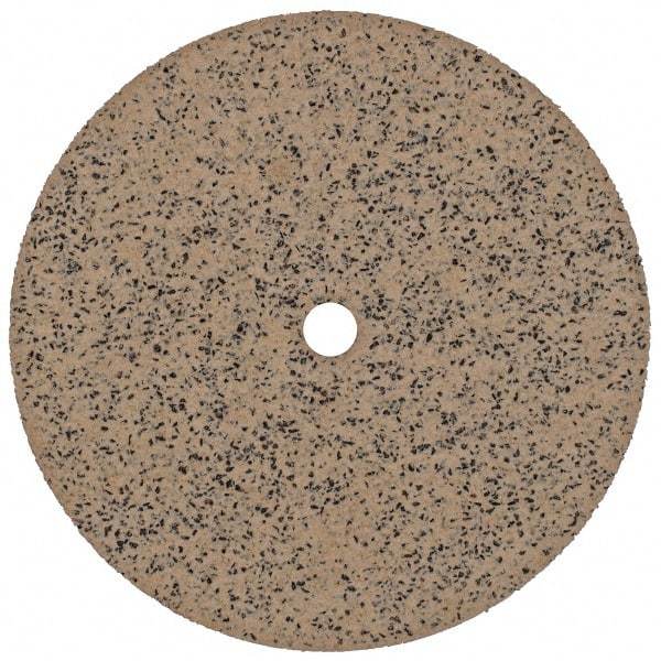 Cratex - 3" Diam 1/4" Hole 36 Grit Fiber Disc - Very Coarse Grade, Aluminum Oxide - Apex Tool & Supply