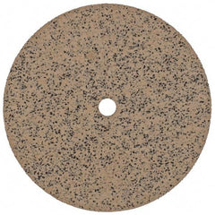 Cratex - 3" Diam 1/4" Hole 36 Grit Fiber Disc - Very Coarse Grade, Aluminum Oxide - Apex Tool & Supply