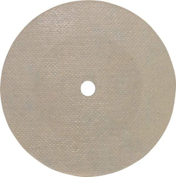 Cratex - 3" Diam 1/4" Hole 80 Grit Fiber Disc - Medium Grade, Aluminum Oxide - Apex Tool & Supply