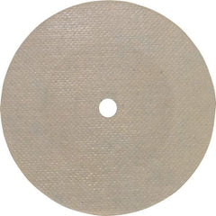 Cratex - 3" Diam 1/4" Hole 80 Grit Fiber Disc - Medium Grade, Aluminum Oxide - Apex Tool & Supply