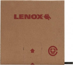 Lenox - 1/2" x 100' x 0.025" Carbon Steel Band Saw Blade Coil Stock - 10 TPI, Toothed Edge, Straight Form, Raker Set, Hard Back, Constant Pitch, Contour Cutting - Apex Tool & Supply