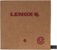 Lenox - 3/4" x 100' x 0.032" Carbon Steel Band Saw Blade Coil Stock - 10 TPI, Toothed Edge, Straight Form, Raker Set, Hard Back, Constant Pitch, Contour Cutting - Apex Tool & Supply