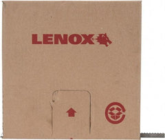 Lenox - 1/2" x 100' x 0.035" Bi-Metal Band Saw Blade Coil Stock - 4 TPI, Toothed Edge, Hook Form, Lenox Set Set, Flexible Back, Constant Pitch, Contour Cutting - Apex Tool & Supply
