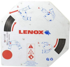 Lenox - 1/2" x 100' x 0.025" Bi-Metal Band Saw Blade Coil Stock - 8 to 12 TPI, Toothed Edge, Modified Raker Set, Flexible Back, Variable Pitch, Contour Cutting - Apex Tool & Supply