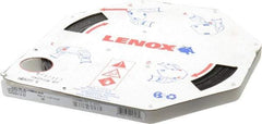 Lenox - 1/2" x 100' x 0.025" Bi-Metal Band Saw Blade Coil Stock - 10 to 14 TPI, Toothed Edge, Modified Raker Set, Flexible Back, Variable Pitch, Contour Cutting - Apex Tool & Supply