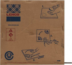 Lenox - 1/4" x 100' x 0.035" Bi-Metal Band Saw Blade Coil Stock - 10 to 14 TPI, Toothed Edge, Modified Raker Set, Flexible Back, Variable Pitch, Contour Cutting - Apex Tool & Supply
