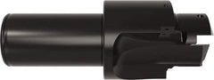 Allied Machine and Engineering - AND10050, MS 33649, SAE AS5202 Standard, 1-5/8-12, 20 Tube Dash Number, 60° Porting Angle, 1.648" Pilot Diam, 1-1/2" Shank Diam, Indexable Spade Blade Insert Porting Tool - 2 Porting Inserts, 5-7/8" Overall Length - Apex Tool & Supply
