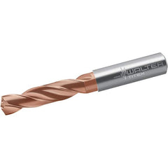 Walter-Titex - 13mm 140° Spiral Flute Solid Carbide Screw Machine Drill Bit - Apex Tool & Supply