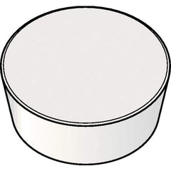 Kennametal - RPG43 Grade KYS30 Ceramic Milling Insert - Uncoated, 3/16" Thick, 1/2" Inscribed Circle - Apex Tool & Supply