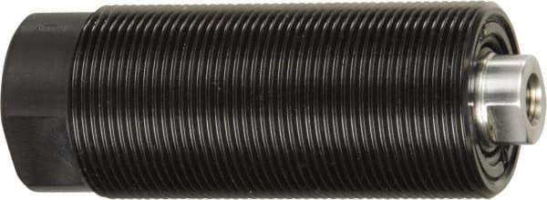 Enerpac - 1.975 Ton, 0.98" Stroke, 0.78 Cu In Oil Capacity, Portable Hydraulic Threaded Cylinder - 0.79 Sq In Effective Area, 3.52" Lowered Ht., 4.5" Max Ht., 1.21875" Plunger Rod Diam, 5,000 Max psi - Apex Tool & Supply