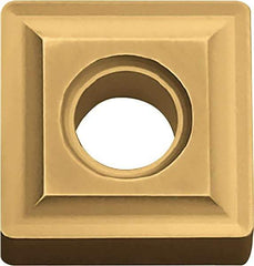 Kyocera - SNMG432 Grade CA5525 Carbide Turning Insert - TiCN/Al2O3/TiN Finish, 90° Square, 1/2" Inscr Circle, 3/16" Thick, 1/32" Corner Radius - Apex Tool & Supply