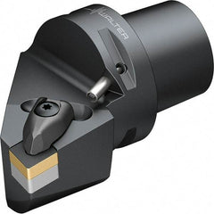 Walter - 95° Lead Angle, Indexable Turning Toolholder - 128mm OAL, Series DCLN-CAPTO-AUSSEN - Apex Tool & Supply