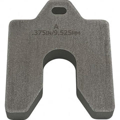 Maudlin Products - Metal Shim Stock Type: Slotted Shim Material: Stainless Steel - Apex Tool & Supply