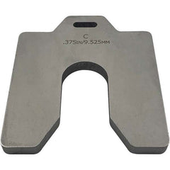 Maudlin Products - Metal Shim Stock Type: Slotted Shim Material: Stainless Steel - Apex Tool & Supply