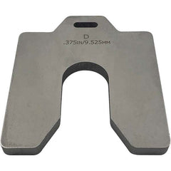 Maudlin Products - Metal Shim Stock Type: Slotted Shim Material: Stainless Steel - Apex Tool & Supply