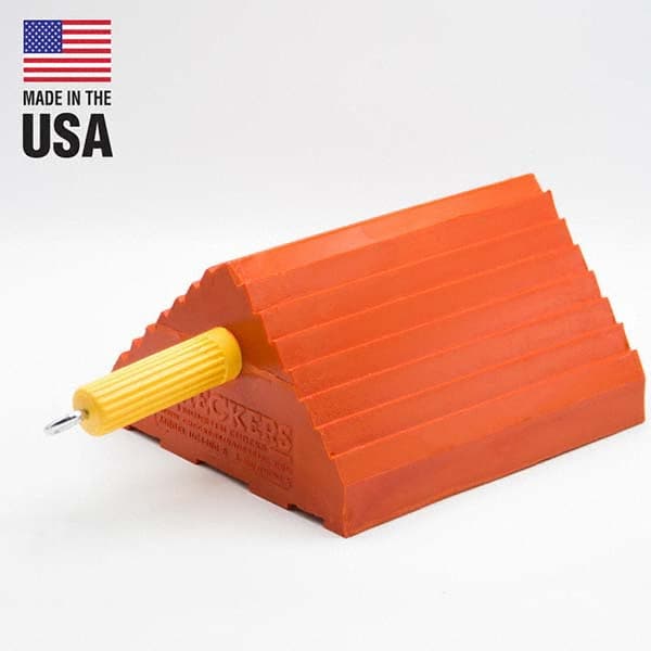 Checkers - Wheel Chocks Width (Inch): 8-1/2 Height (Inch): 5 - Apex Tool & Supply