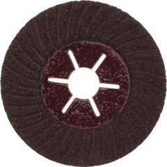 Value Collection - 4-1/2" Diam 7/8" Hole 50 Grit Fiber Disc - Coarse Grade, Aluminum Oxide, 13,300 Max RPM - Apex Tool & Supply