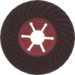 Value Collection - 4-1/2" Diam 7/8" Hole 60 Grit Fiber Disc - Medium Grade, Aluminum Oxide, 13,300 Max RPM - Apex Tool & Supply