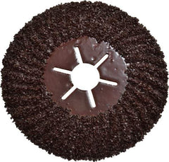 Value Collection - 5" Diam 7/8" Hole 16 Grit Fiber Disc - Very Coarse Grade, Aluminum Oxide, 12,000 Max RPM - Apex Tool & Supply