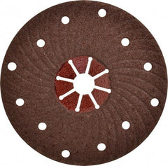 Value Collection - 7" Diam 7/8" Hole 60 Grit Fiber Disc - Medium Grade, Aluminum Oxide, 8,500 Max RPM - Apex Tool & Supply