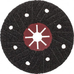 Value Collection - 7" Diam 7/8" Hole 24 Grit Fiber Disc - Very Coarse Grade, Silicon Carbide, 8,500 Max RPM - Apex Tool & Supply