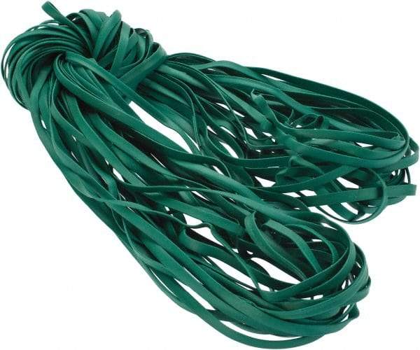 Value Collection - 80 Inch Circumference, 1/4 Inch Wide, Light Duty Rubber Band Strapping - 17 Pieces - Apex Tool & Supply