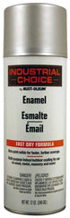 Rust-Oleum - Dull Aluminum, Enamel Spray Paint - 8 to 12 Sq Ft per Can, 12 oz Container - Apex Tool & Supply