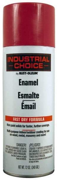 Rust-Oleum - Safety Purple, Gloss, Enamel Spray Paint - 8 to 12 Sq Ft per Can, 16 oz Container, Use on Drums, Equipment & Color Coding, Furniture, Ladders, Lockers, Motors, Stenciling, Tools - Apex Tool & Supply