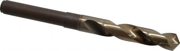 Chicago-Latrobe - 37/64" Drill, 118° Point, Cobalt Silver Deming & Reduced Shank Drill Bit - Apex Tool & Supply