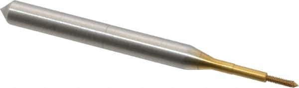 Balax - M1.00x0.250, Class Miniature, Single End Plug Thread Go Gage - High Speed Tool Steel, Handle Not Included - Apex Tool & Supply
