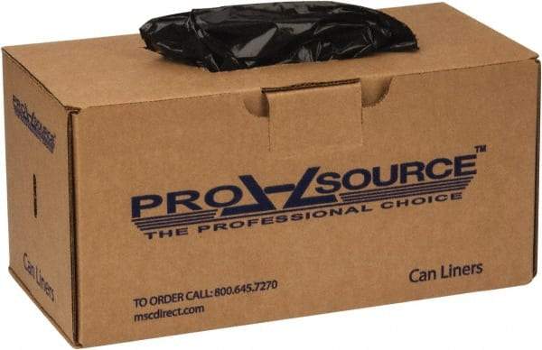PRO-SOURCE - 1.55 mil Thick, Heavy-Duty Trash Bags - 39" Wide x 46" High, Black - Apex Tool & Supply