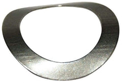 Gardner Spring - 1/2" Bolt, 0.525" ID, Grade 301 Stainless Steel, Curved Disc Spring - 1.225" OD, 0.151" High, 0.021" Thick - Apex Tool & Supply