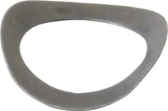 Gardner Spring - 1/4" Bolt, 0.269" ID, Grade 1074 Steel, Curved Disc Spring - 0.423" OD, 0.07" High, 0.007" Thick - Apex Tool & Supply
