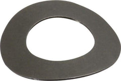 Gardner Spring - 5/16" Bolt, 0.327" ID, Grade 1074 Steel, Curved Disc Spring - 0.612" OD, 0.077" High, 0.013" Thick - Apex Tool & Supply